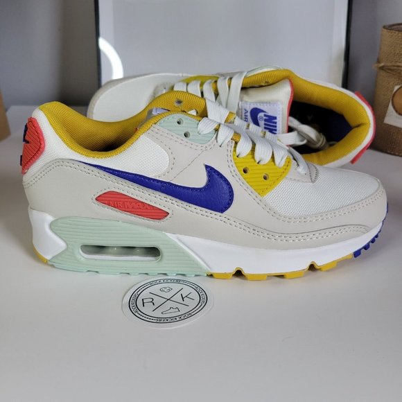Nike Air Max 90 Summit White/Lapis-Light Bone